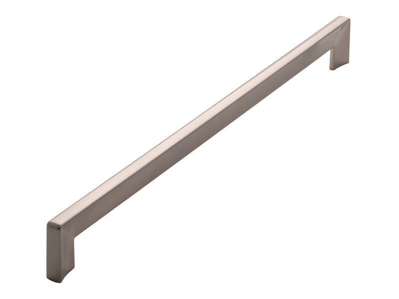 Meubelgreep RVS look hoekig 320mm 328x10x36mm