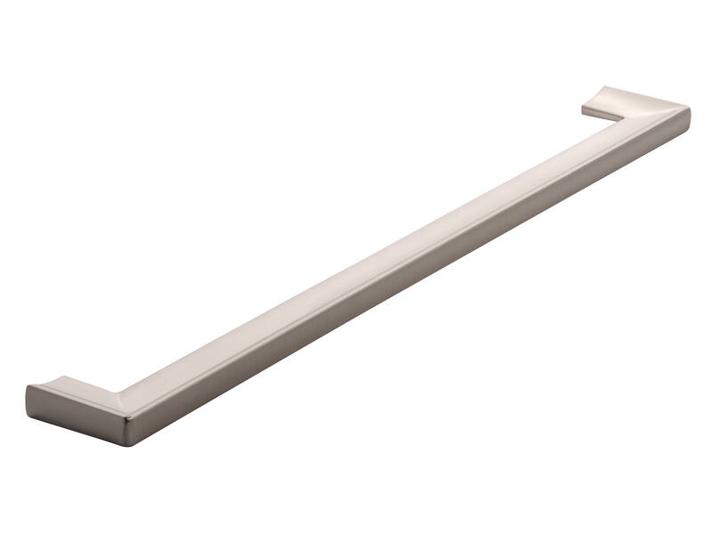 Meubelgreep RVS look hoekig 320mm 328x10x36mm