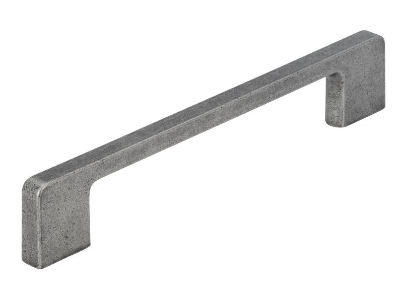 Meubelgreep tin look recht 160mm 172x9x30mm