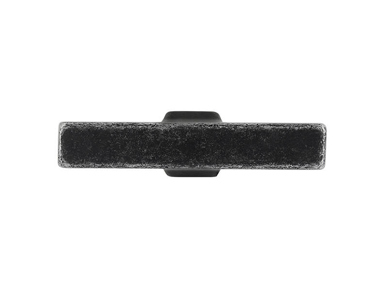 Meubelknop Antiek ijzer T-model Trompet 48mm