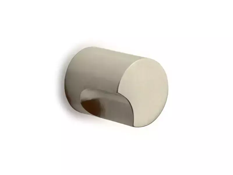 Voordeurknop Champagne PVD David Rockwell Eclipse DR200V vast op rozet
