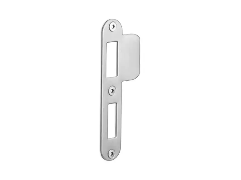 Sluitplaat Dag en Nachtslot RVS LBSPA-NYW 24x124mm - afgerond
