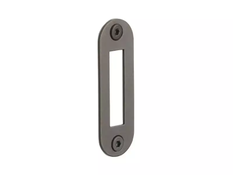 Sluitplaat Kastslot Brons LBSPAK 24x70mm - afgerond