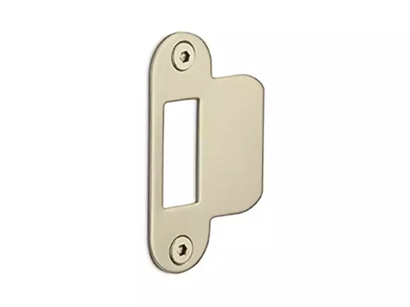 Sluitplaat Loopslot Champagne PVD LBSPA-SFC 24x70mm - afgerond