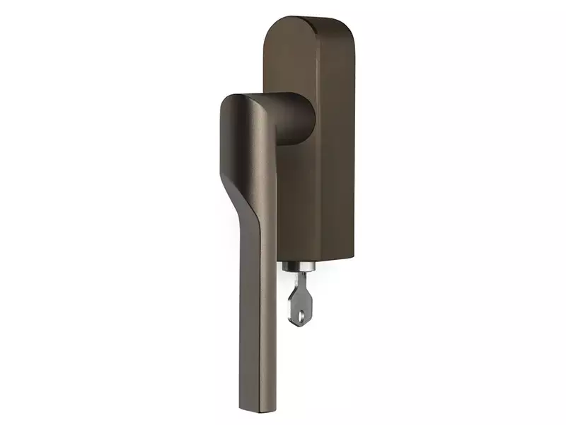 Draaikiep raamkruk Brons Formani Gensler Rivio GL101-DKLOCK-O rechts