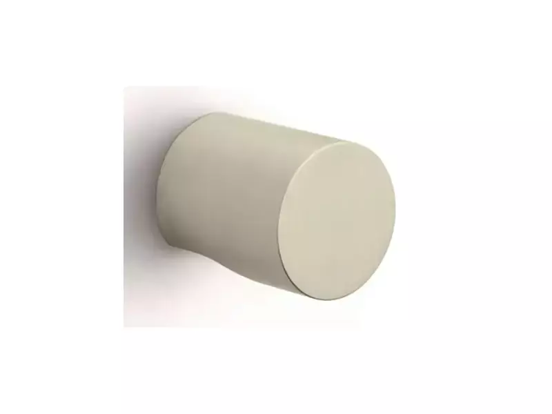 Voordeurknop Champagne PVD Gensler Rivio GL200V 60mm