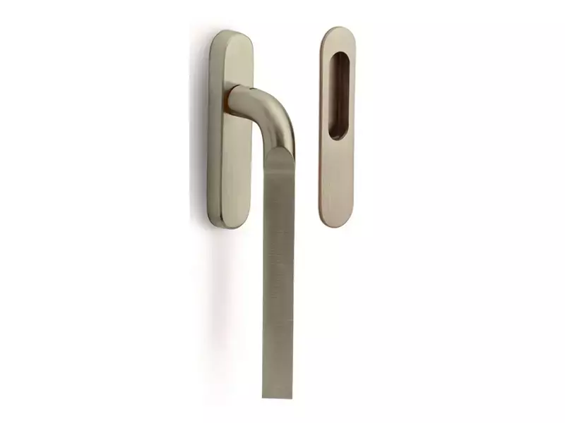 Hefschuifdeurbeslag Champagne PVD Gensler Rivio GL230 Blind