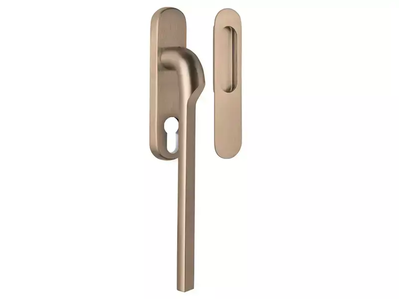 Hefschuifdeurbeslag PVD licht brons Formani Gensler Rivio GL230Y PC69