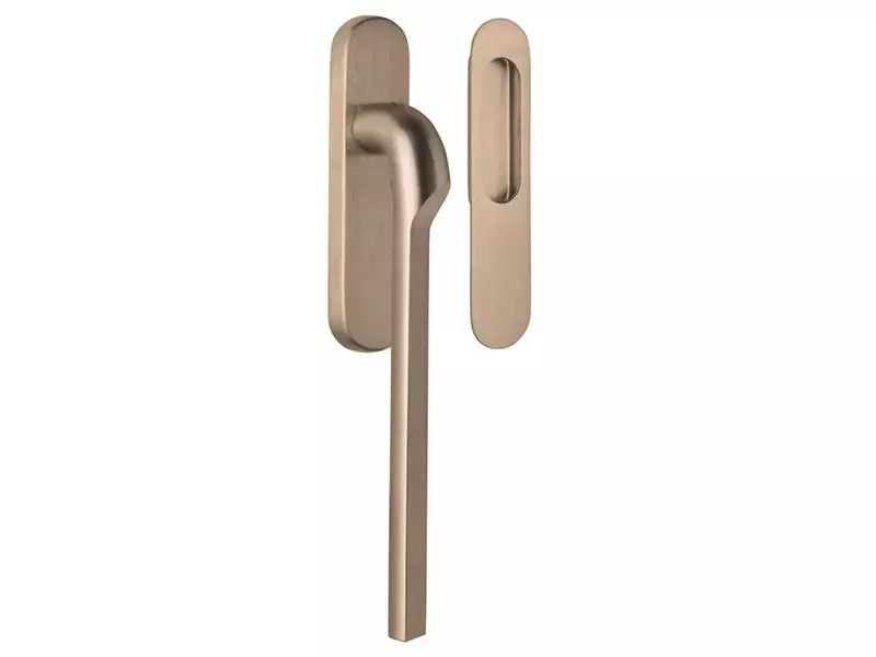 Hefschuifdeurbeslag PVD licht brons Formani Gensler Rivio GL230 Blind