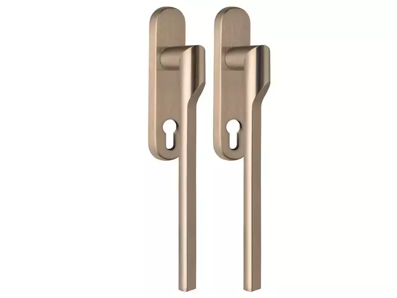 Hefschuifdeurbeslag PVD licht brons Formani Gensler Rivio GL231PAY PC69