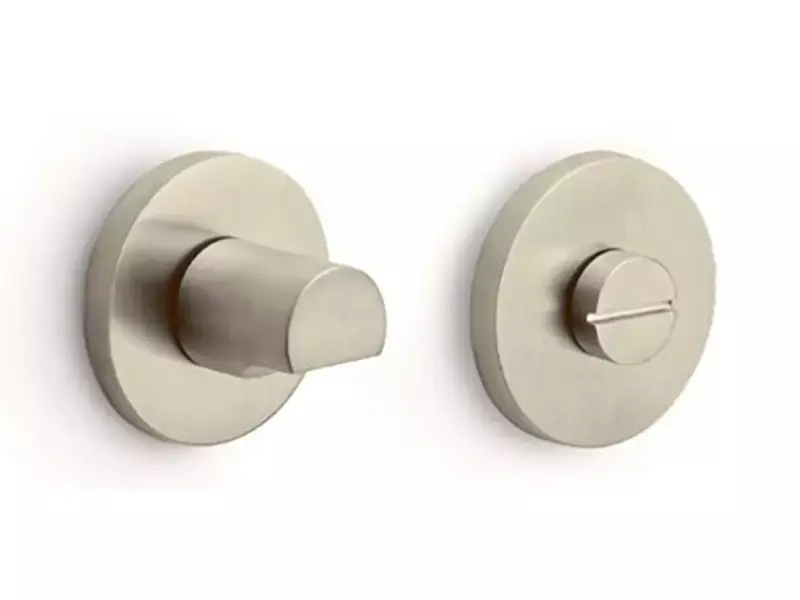 WC-sluiting Champagne PVD Gensler Rivio GLWC53-ZI rond 53mm