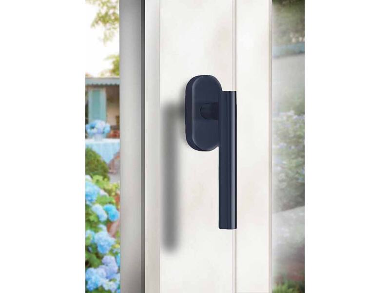 Draaikiep raamkruk Gunmetal PVD Rome 19mm x 135mm