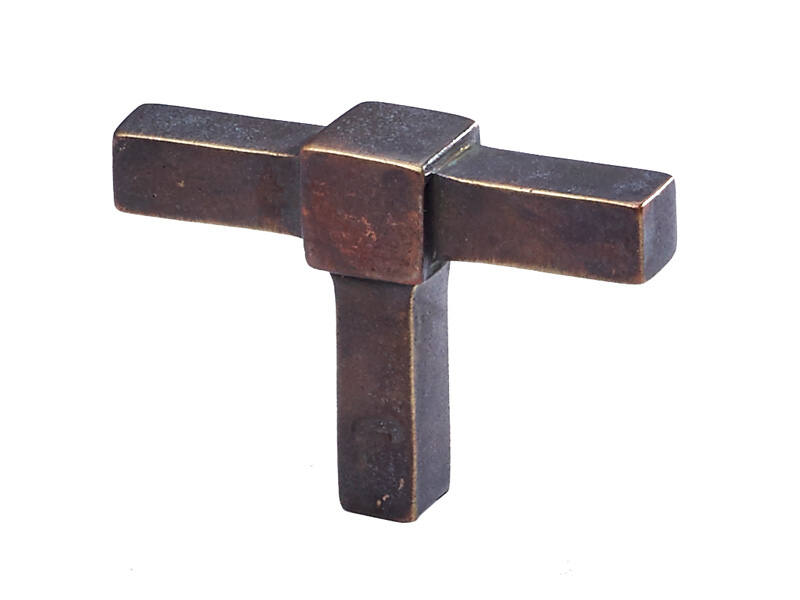 Meubelknop Verbronsd Jolie Cross 50mm