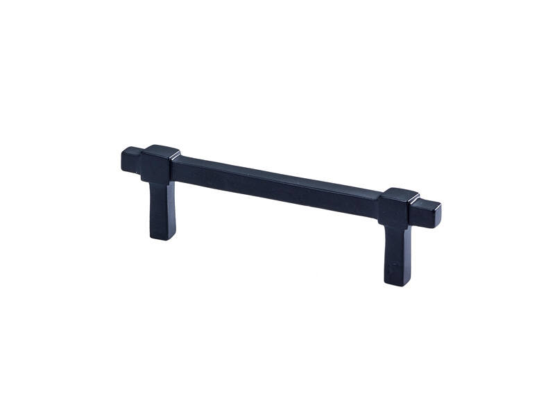 Meubelgreep Zwart Jolie Cross 128mm, hoh 96mm
