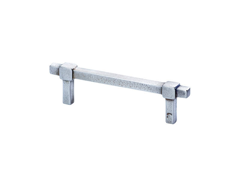 Meubelgreep Verzilverd Jolie Cross 128mm, hoh 96mm