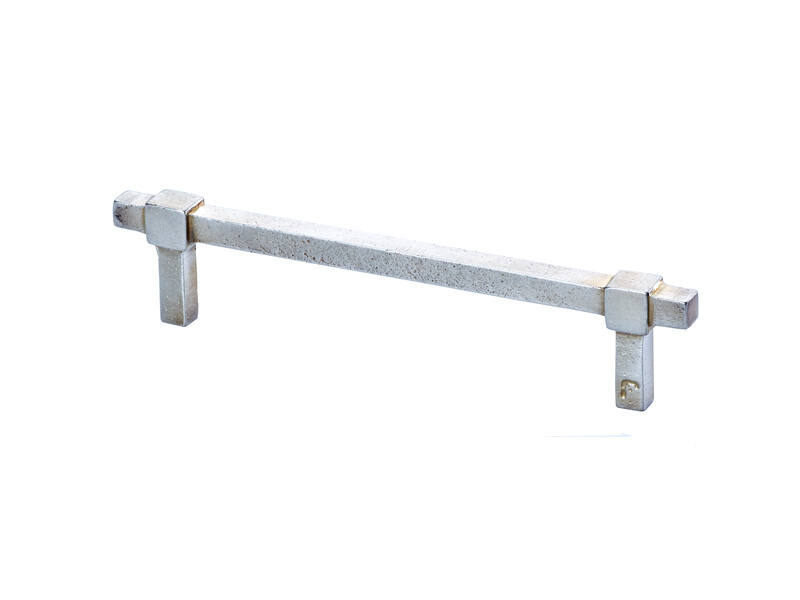 Meubelgreep Verzilverd Jolie Cross 160mm, hoh 128mm