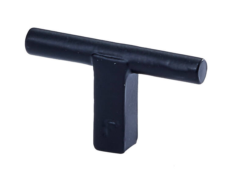 Meubelknop Zwart Jolie Core 50 x 9mm