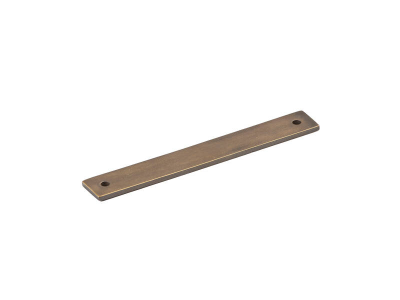 Achterplaat voor meubelgreep Essence Verbronsd 138mm, hoh 128mm