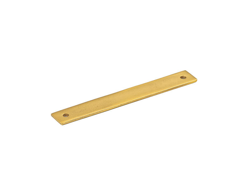 Achterplaat voor meubelgreep Essence Messing 138mm, hoh 128mm