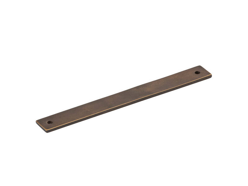 Achterplaat voor meubelgreep Essence Verbronsd 170mm, hoh 160mm