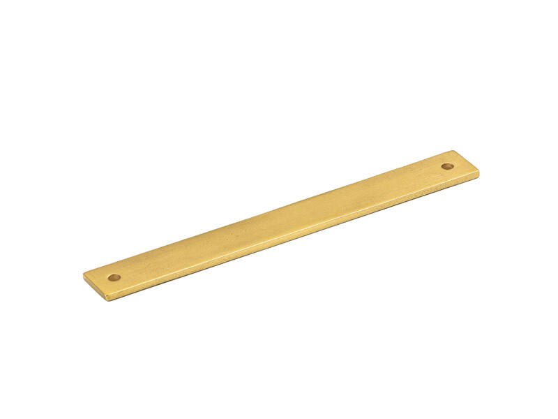 Achterplaat voor meubelgreep Essence Messing 170mm, hoh 160mm