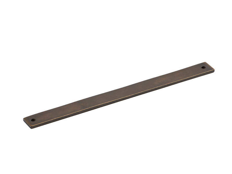 Achterplaat voor meubelgreep Essence Verbronsd 234mm, hoh 224mm