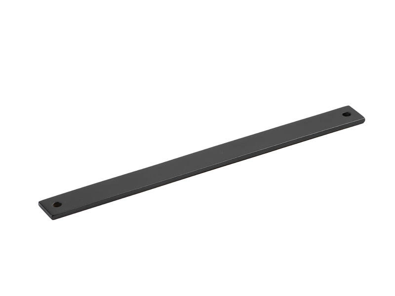 Achterplaat voor meubelgreep Essence Zwart 234mm, hoh 224mm