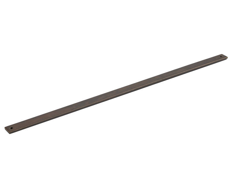 Achterplaat voor meubelgreep Essence Verbronsd 490mm, hoh 480mm