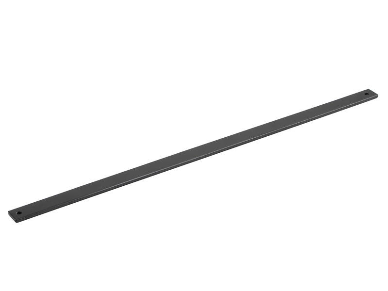 Achterplaat voor meubelgreep Essence Zwart 490mm, hoh 480mm