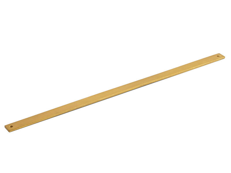 Achterplaat voor meubelgreep Essence Messing 490mm, hoh 480mm