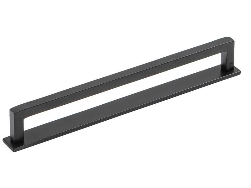 Achterplaat voor meubelgreep Essence Zwart 234mm, hoh 224mm
