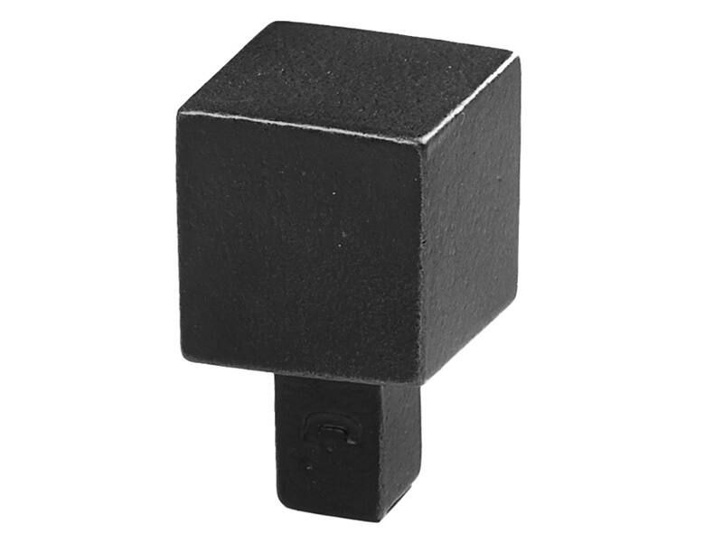 Meubelknop Zwart Jolie One 23mm