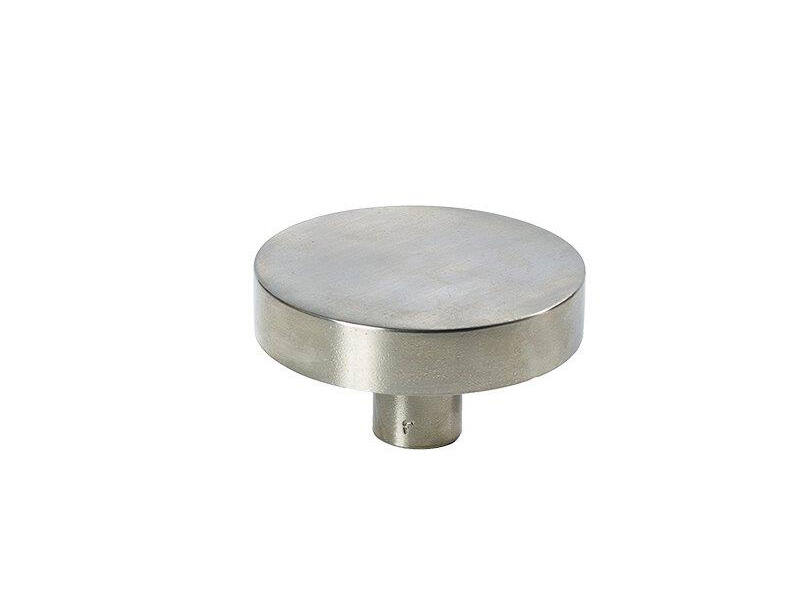 Voordeurknop Verzilverd Jolie Lune rond 120mm