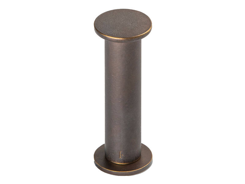 Jashaak / kapstokhaak Verbronsd Jolie Rieu rond 30mm Its a Roel