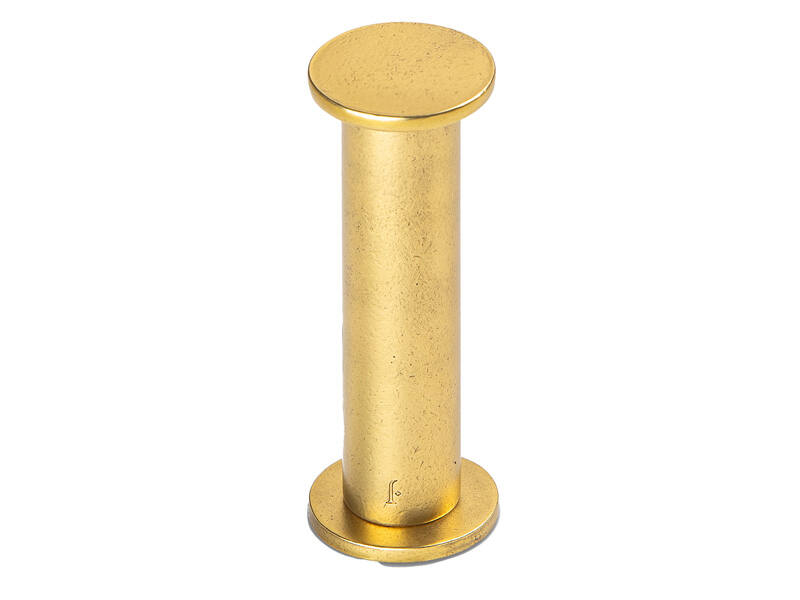 Jashaak / kapstokhaak Messing Jolie Rieu rond 30mm Its a Roel