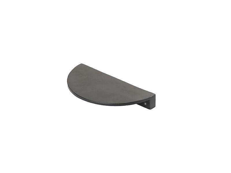 Voordeurknop Zwart Virge 218mm