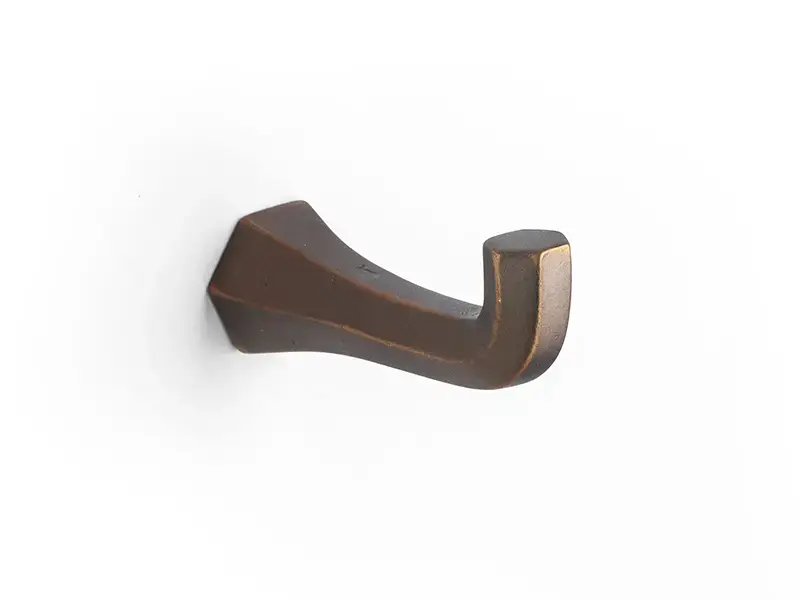 Kapstokhaak Verbronsd Six Fois It's a Roel 20mm 20x27x45mm Aged Bronze