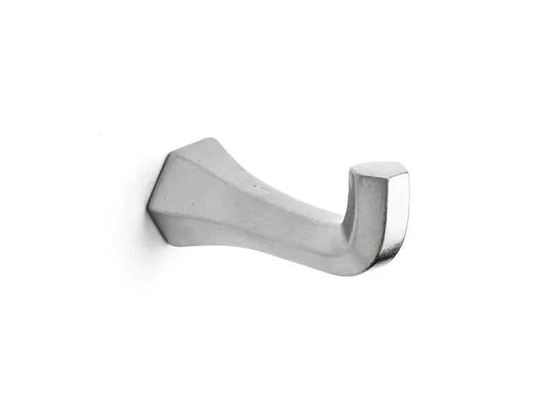 Kapstokhaak Verzilverd Six Fois It's a Roel 20mm 20x27x45mm Old Silver