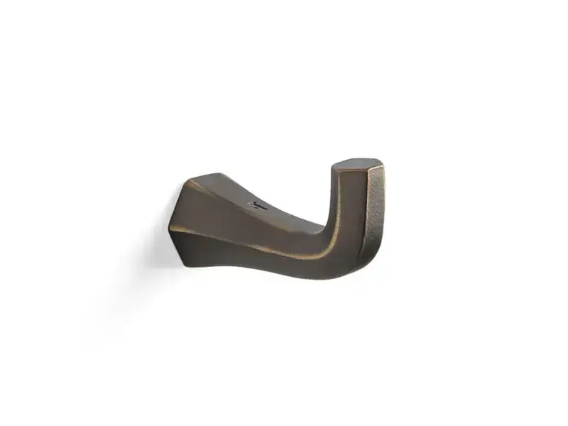 Kapstokhaak Verbronsd Six Fois It's a Roel 26mm 26x30x65mm Aged Bronze