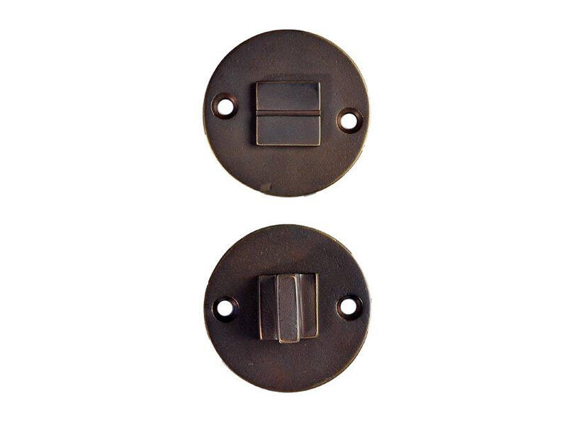 WC-garnituur Verbronsd Jolie Rond 52mm