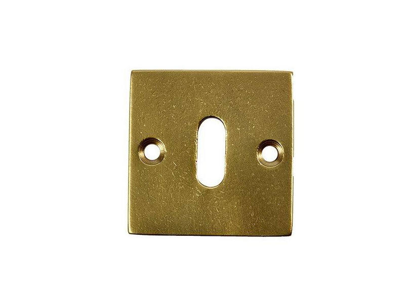 Sleutelrozet Messing Jolie vierkant 52mm