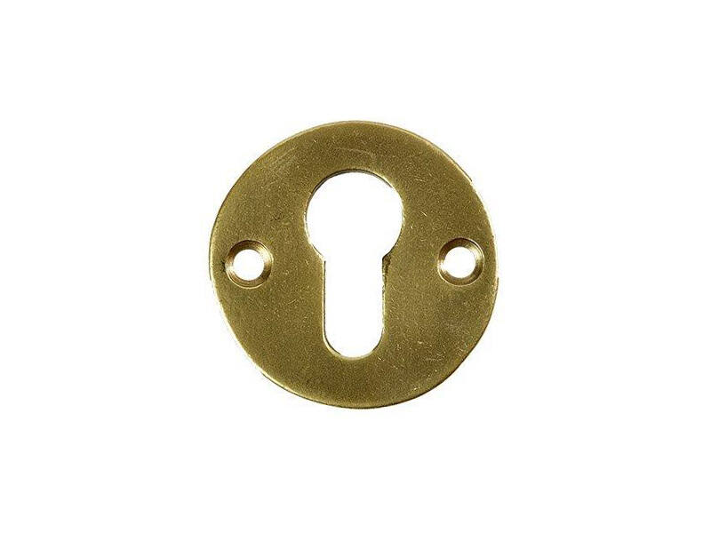Profielcilinderrozet Messing Jolie rond 52mm