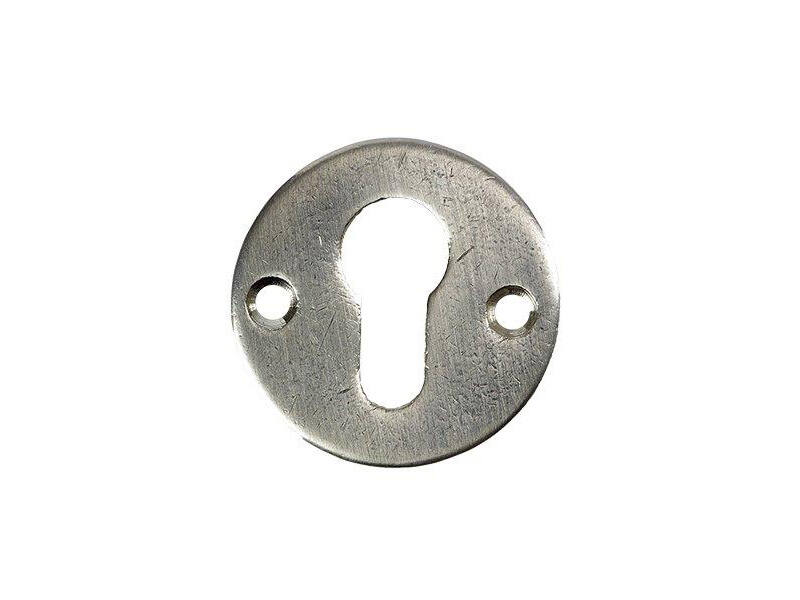 Profielcilinderrozet Verzilverd Jolie rond 52mm