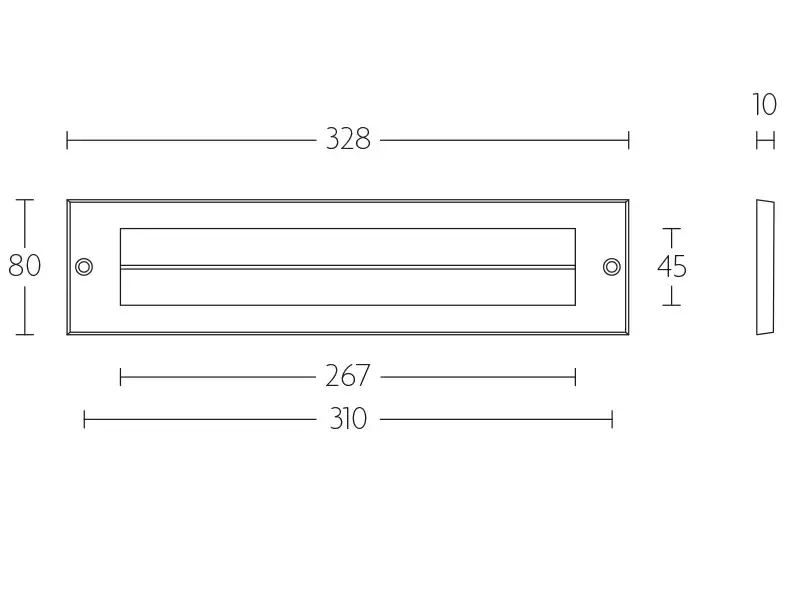 Tochtborstel Zwart 328x80 mm – Formani Basics