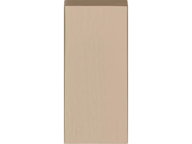 Blindrozet PVD licht brons Square LSQB32 rechthoekig