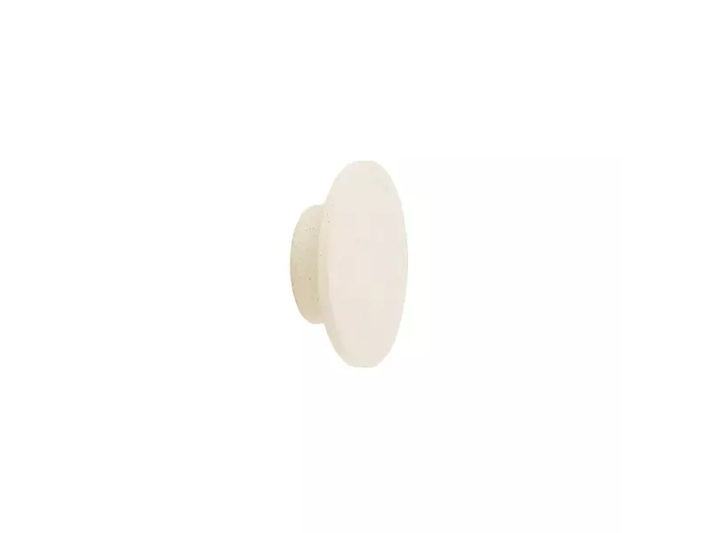 Meubelknop Wit Essenhout Echo 60mm