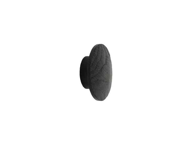 Meubelknop Zwart Essenhout Echo 60mm