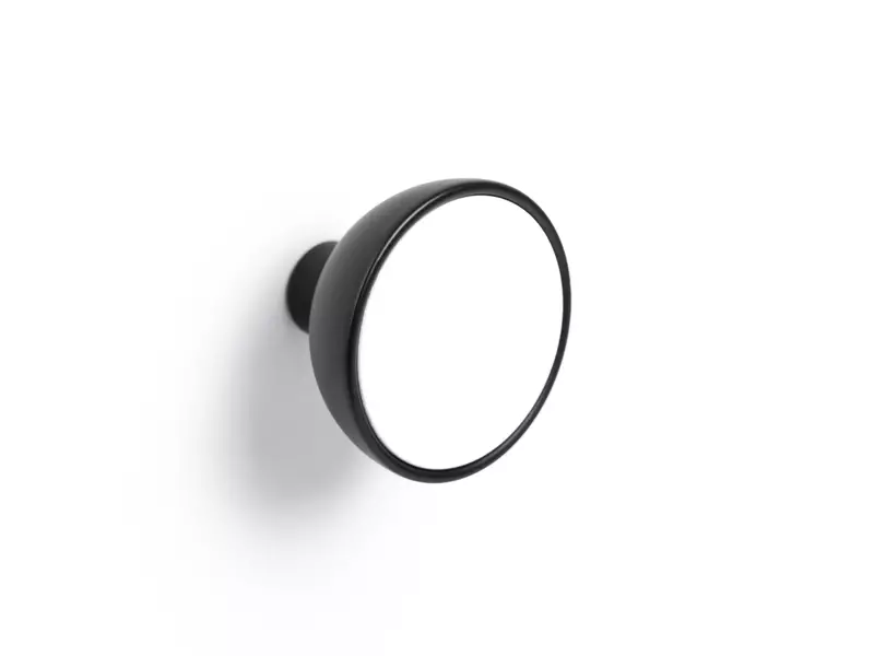 Meubelknop Wit essenhout en Zwart Combi 45mm