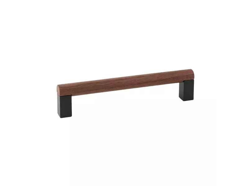 Meubelgreep Walnoot en Antraciet Eto hoh 160mm