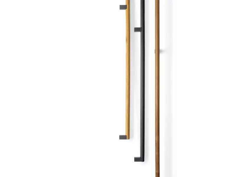 Meubelgreep Eiken en Antraciet Eto hoh 320mm